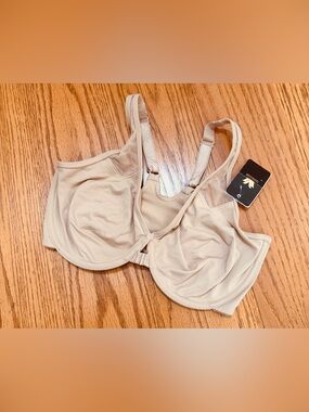 Wacoal Beige Full Coverage Underwire Front Closure Bra